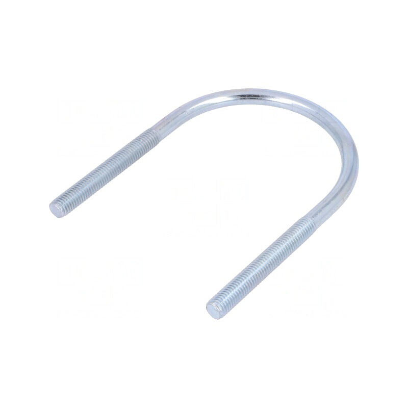 Bridă U din Oțel Zincat 70mm pentru Țevi | Electronic-mag.ro | Componente Electronice