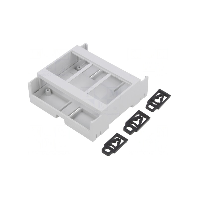 Carcasă DIN 89.75x89.2x32mm ABS Gri | Electronic-mag.ro | Componente Electronice Carcasă DIN 89.75x89.2x32mm ABS Gri | Electronic-mag.ro | Componente Electronice