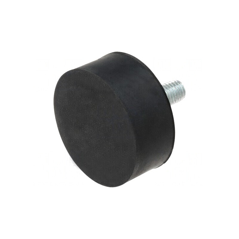 Picioruș Vibro-Absorbant 50mm 20mm Duritate 55±5 Shore | Electronic-mag.ro | Componente Electronice