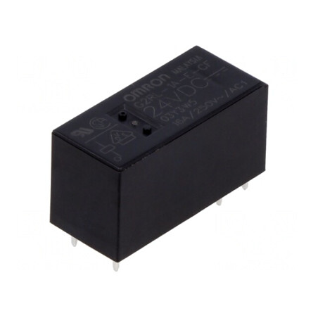 Releu Electromagnetic 24VDC 16A PCB | Electronic-mag.ro | Componente Electronice