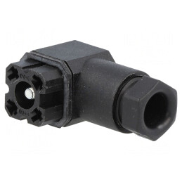 Conector dreptunghiular G 4 pini mufă mamă IP65 cositorit | Electronic-mag.ro | Componente Electronice