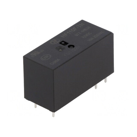 Releu electromagnetic 12VDC 10A SPST-NO | Electronic-mag.ro | Componente Electronice