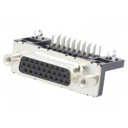 Soclu Mamă D-Sub 26 PIN pentru PCB cu Fixare prin Șuruburi | Electronic-mag.ro | Componente Electronice