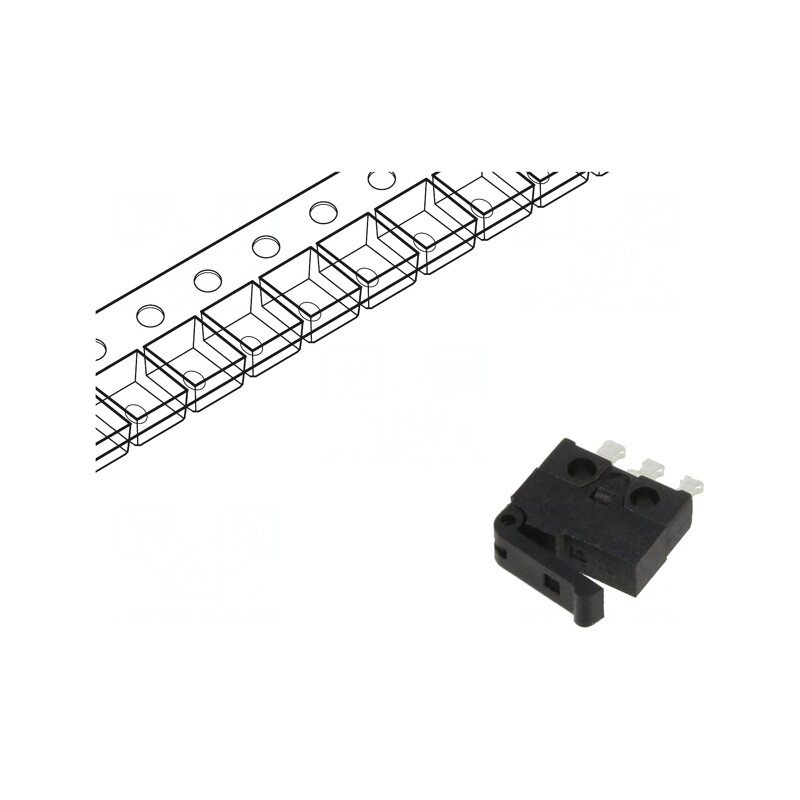 Comutator cu senzor SMT 0,3A/30VDC | Electronic-mag.ro | Componente Electronice