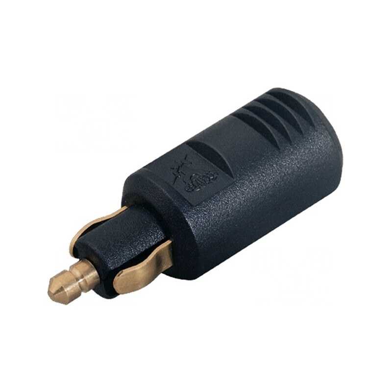 Mufă Brichetă Auto 12-24V Neagră | Electronic-mag.ro | Componente Electronice