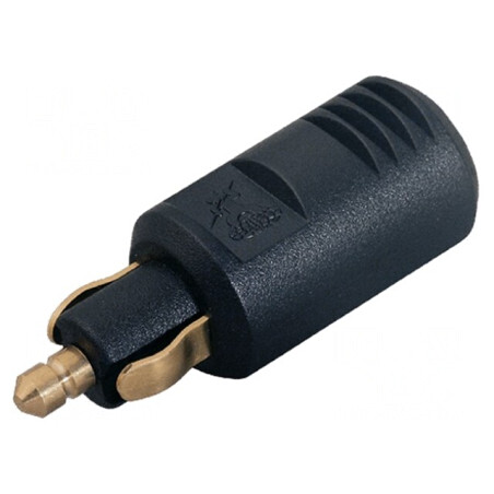 Mufă Brichetă Auto 12-24V Neagră | Electronic-mag.ro | Componente Electronice