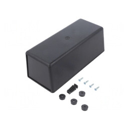 Carcasă Universală ABS Neagră 76x176x65 mm | Electronic-mag.ro | Componente Electronice