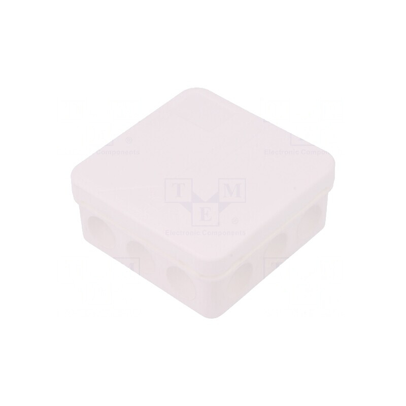 Cutie de Conexiuni IP55 Albă 85x85x37mm | Electronic-mag.ro | Componente Electronice Cutie de Conexiuni IP55 Albă 85x85x37mm | Electronic-mag.ro | Componente Electronice