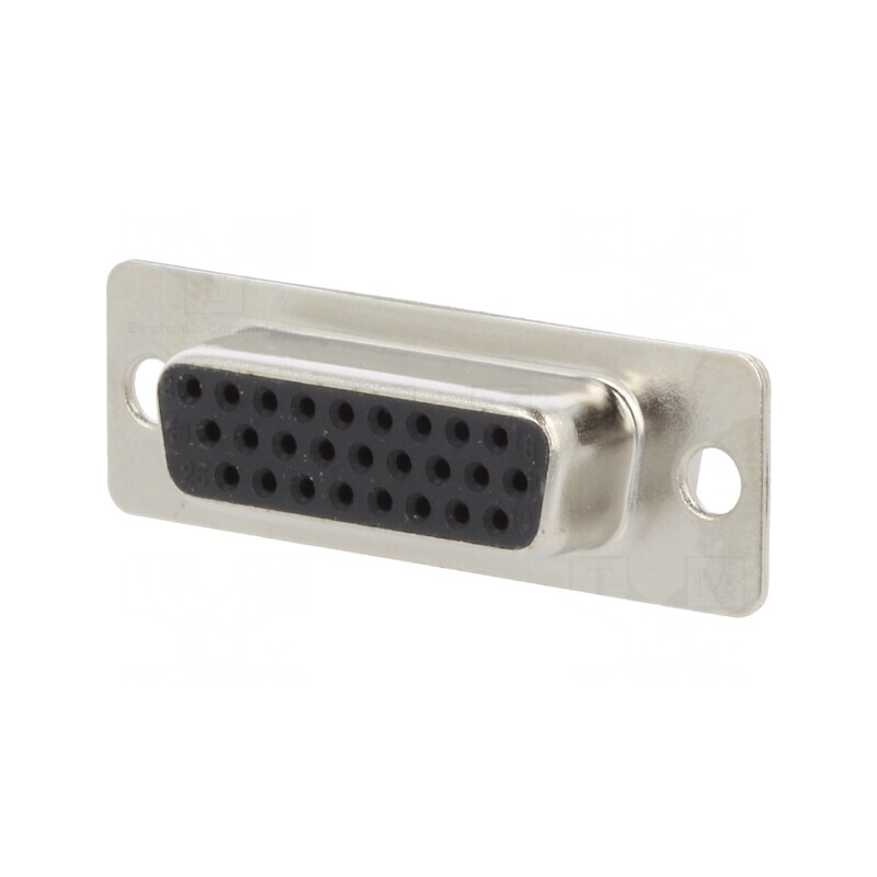 Conector D-Sub HD 26 Pin Mamă Lipire 3A Placare Aur | Electronic-mag.ro | Componente Electronice