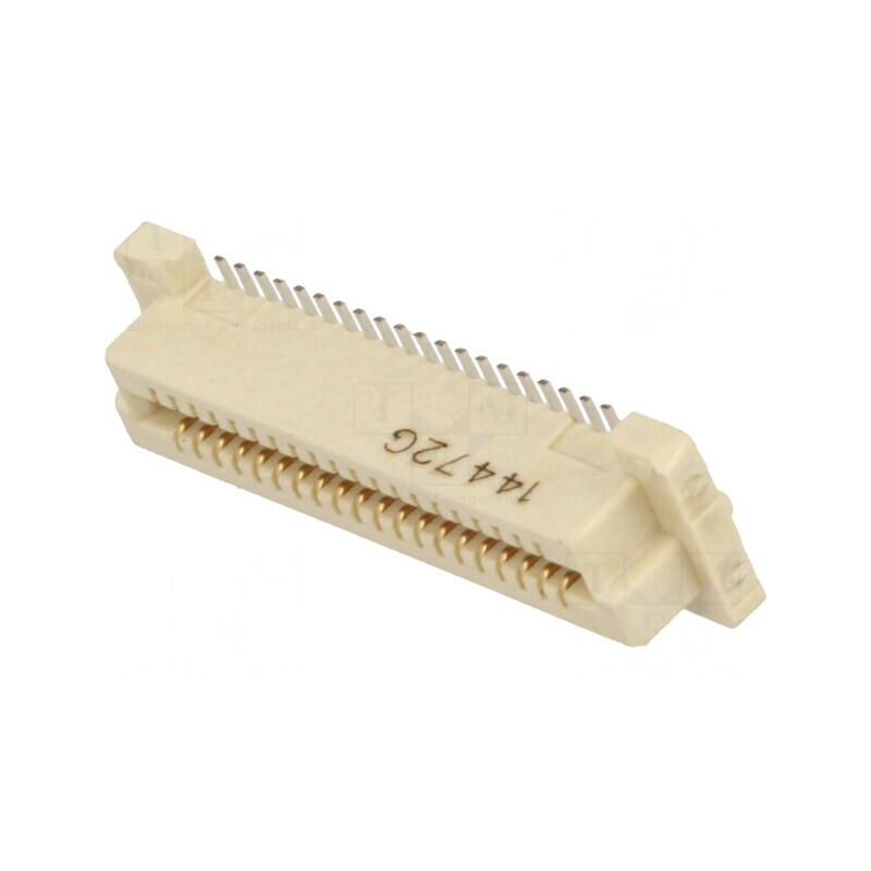 Conector PCB-PCB Mamă 40 PIN 0.8mm 5mm Aurit | Electronic-mag.ro | Componente Electronice