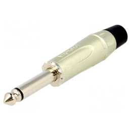 Mufă Jack 6,3mm Mono Gri | Electronic-mag.ro | Componente Electronice