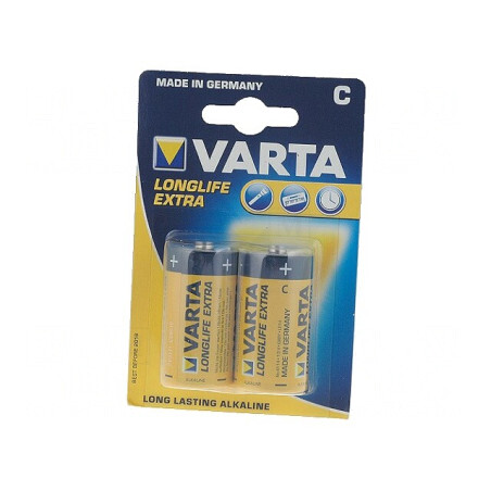 Baterii alcaline 1.5V C nereîncărcabile 2 buc LONGLIFE | Electronic-mag.ro | Componente Electronice