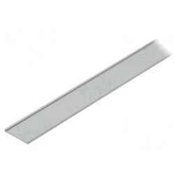 Carcasă de Protecție Argintie Aluminiu Anodat 1m | Electronic-mag.ro | Componente Electronice