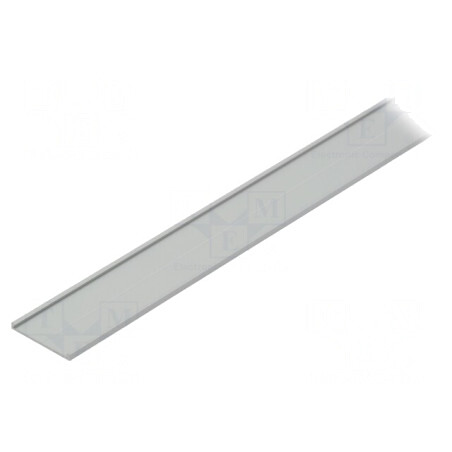Carcasă de Protecție Argintie Aluminiu Anodat 1m | Electronic-mag.ro | Componente Electronice