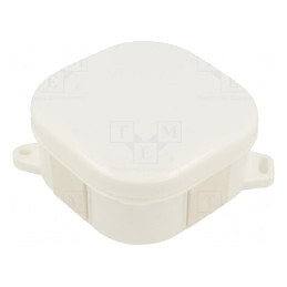 Cutie de Conexiuni 92x92x44mm IP54 Albă | Electronic-mag.ro | Componente Electronice