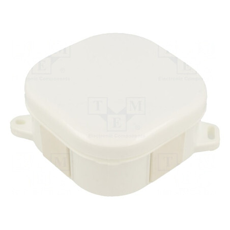 Cutie de Conexiuni 92x92x44mm IP54 Albă | Electronic-mag.ro | Componente Electronice
