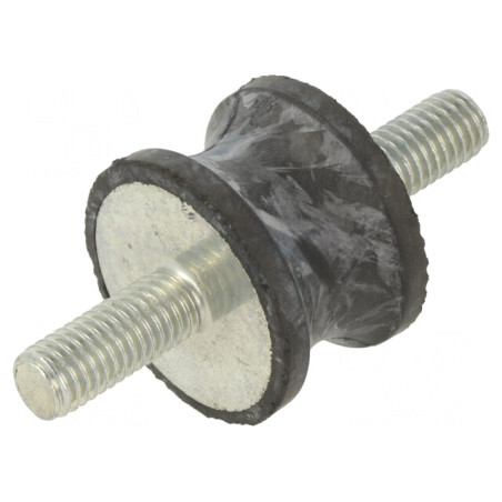 Atenuator de vibrații M8 30mm Guma 20mm | Electronic-mag.ro | Componente Electronice