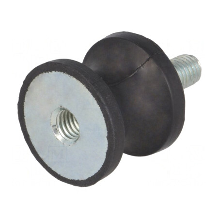 Atenuator de Vibrații M8 30mm Guma | Electronic-mag.ro | Componente Electronice