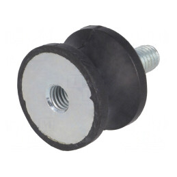 Atenuator de Vibrații M8 30mm Guma 1272N | Electronic-mag.ro | Componente Electronice