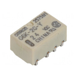 Releu Electromagnetic DPDT 24VDC 1A | Electronic-mag.ro | Componente Electronice