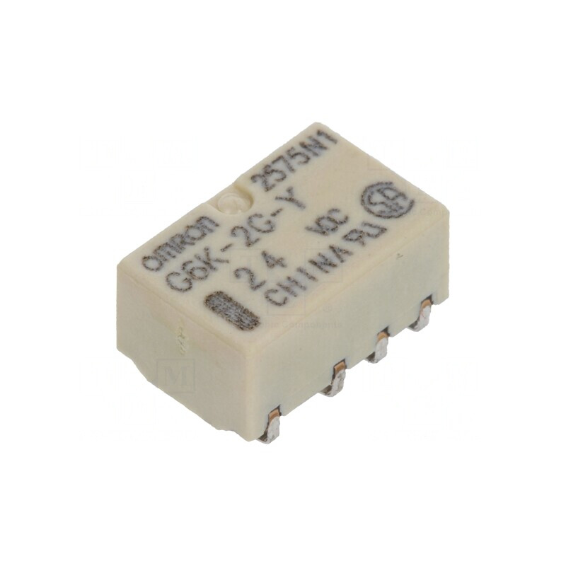 Releu Electromagnetic DPDT 24VDC 1A | Electronic-mag.ro | Componente Electronice