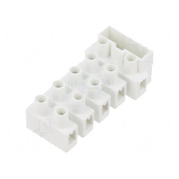 Regletă de Conexiuni Terminal cu Șurub 2,5mm2 450V 5 Piste | Electronic-mag.ro | Componente Electronice