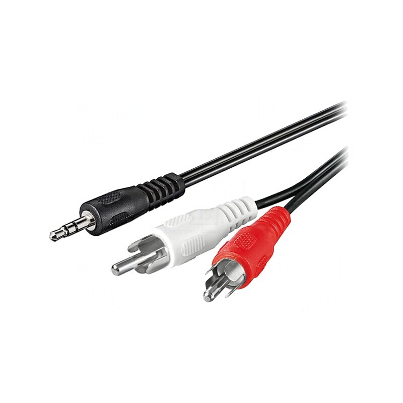Cablu Audio Jack 3.5mm la RCA 10m Negru | Electronic-mag.ro | Componente Electronice Cablu Audio Jack 3.5mm la RCA 10m Negru | Electronic-mag.ro | Componente Electronice