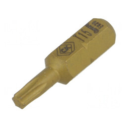 Capăt de șurubelniță Torx TX15 25mm | Electronic-mag.ro | Componente Electronice