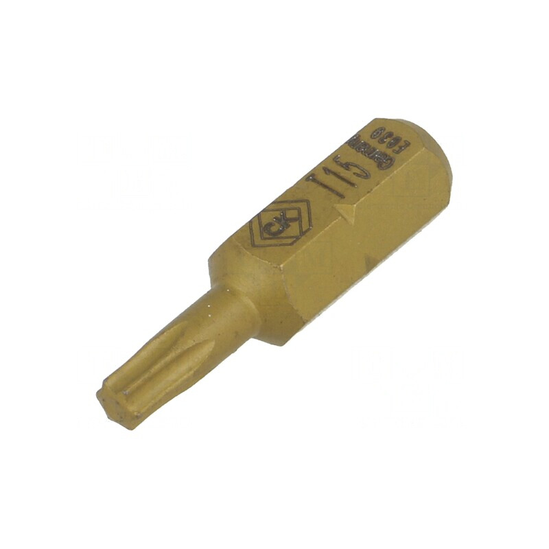 Capăt de șurubelniță Torx TX15 25mm | Electronic-mag.ro | Componente Electronice