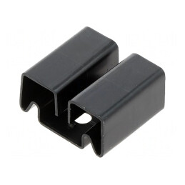 Radiator TO220 Negru 11x22x19mm 21K/W | Electronic-mag.ro | Componente Electronice