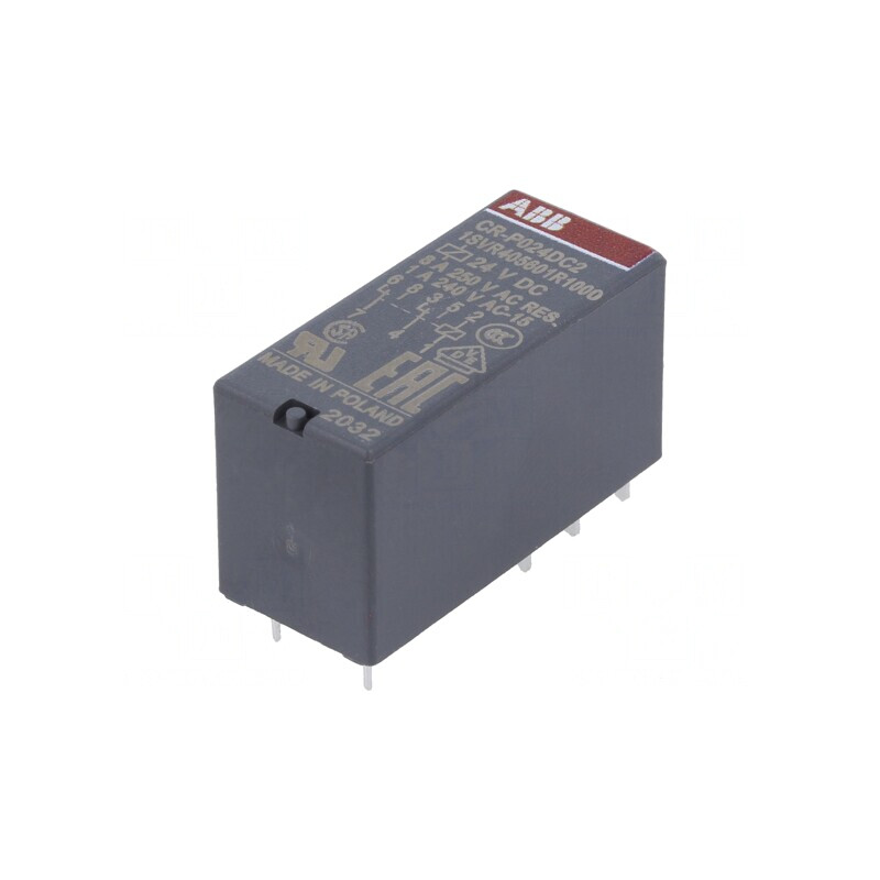 Releu Electromagnetic SPDT 24VDC 8A 250VAC PCB | Electronic-mag.ro | Componente Electronice