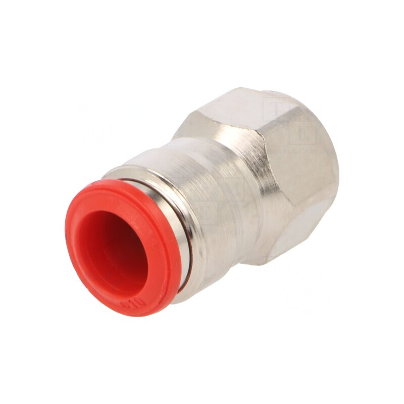 Racord Push-In Alamă Nichelată Filet 1/4" | Electronic-mag.ro | Componente Electronice