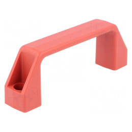 Manetă roșie tehnopolimer 38mm x 109mm x 21mm 2,5kN | Electronic-mag.ro | Componente Electronice