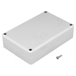 Carcasă Universală ABS Gri 80x120x31mm cu Garnitură | Electronic-mag.ro | Componente Electronice
