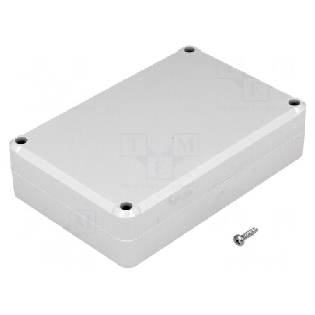 Carcasă Universală ABS Gri 80x120x31mm cu Garnitură | Electronic-mag.ro | Componente Electronice