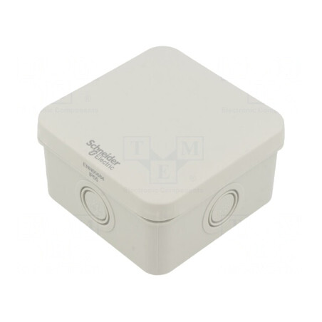 Cutie de conexiuni perete 89x89x51 mm | Electronic-mag.ro | Componente Electronice