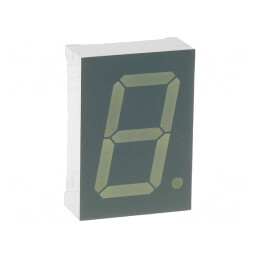 Afișaj LED 7 Segmente Verde 25,4mm | Electronic-mag.ro | Componente Electronice