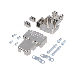 Carcasă pentru conectori D-Sub 9 pin și HD 15 pin | Electronic-mag.ro | Componente Electronice