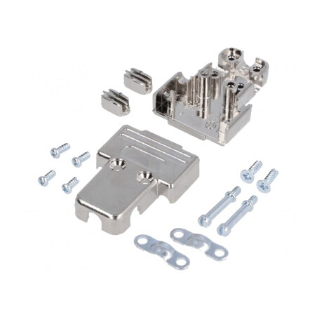 Carcasă pentru conectori D-Sub 9 pin și HD 15 pin | Electronic-mag.ro | Componente Electronice