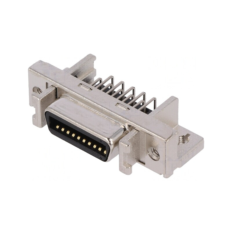 Conector MDR 20-Pin Ecranat Soclu Mamă 500V | Electronic-mag.ro | Componente Electronice