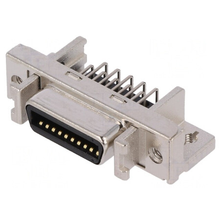 Conector MDR 20-Pin Ecranat Soclu Mamă 500V | Electronic-mag.ro | Componente Electronice
