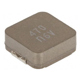 Inductor: ferită; 47uH; Ilucru: 4,5A; 105,4mΩ; ±20%; Isat: 5,5A