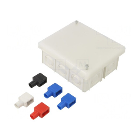 Cutie de conexiuni montaj perete 80x95x40mm | Electronic-mag.ro | Componente Electronice