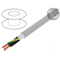 Cablu de control ÖLFLEX FD CLASSIC 810 3x1,5mm² PVC | Electronic-mag.ro | Componente Electronice
