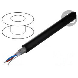 Cablu DMX Negru 100m | Electronic-mag.ro | Componente Electronice