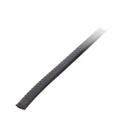 Ecran PVC 10m Negru 9mm | Electronic-mag.ro | Componente Electronice