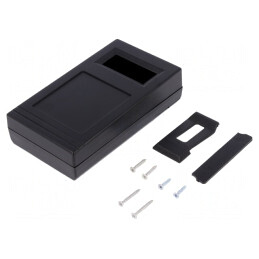 Carcasă pentru echipamente cu ecran 81x145x39 mm | Electronic-mag.ro | Componente Electronice