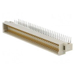 Soclu DIN 41612 tip C tată 64 pini THT 90° 2A | Electronic-mag.ro | Componente Electronice