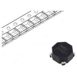 Inductor: common mode; SMD; 64uH; 4,75A; 13,97x13,97x6mm; 7mΩ