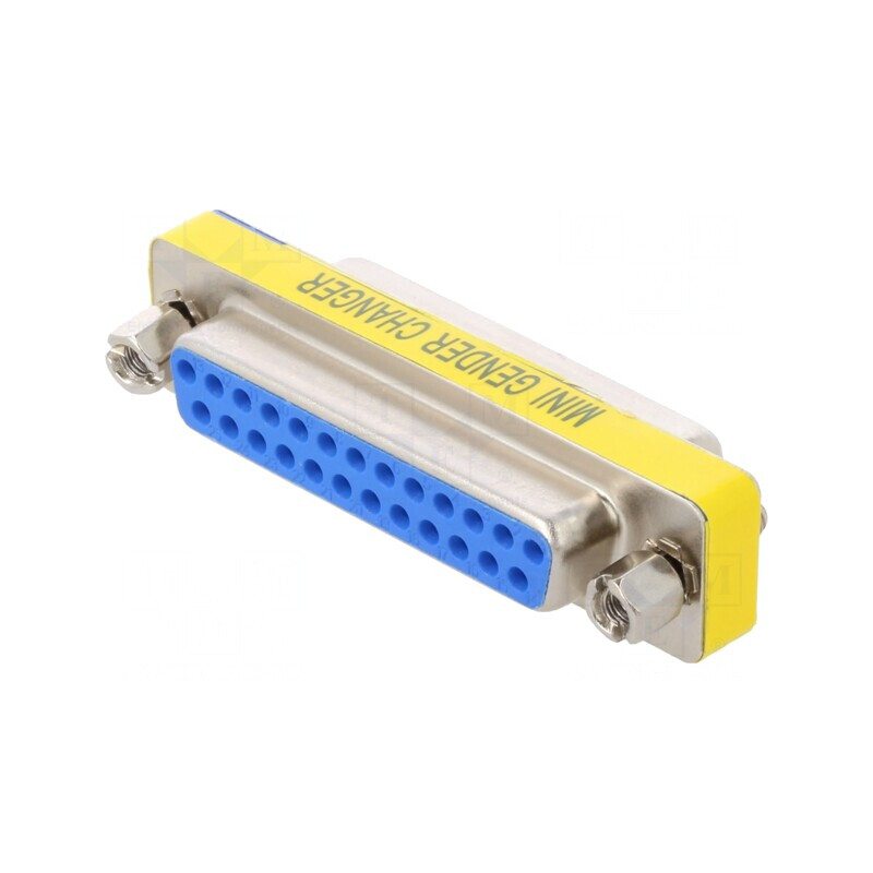 Adaptor D-Sub 25pin Mamă-Mamă | Electronic-mag.ro | Componente Electronice